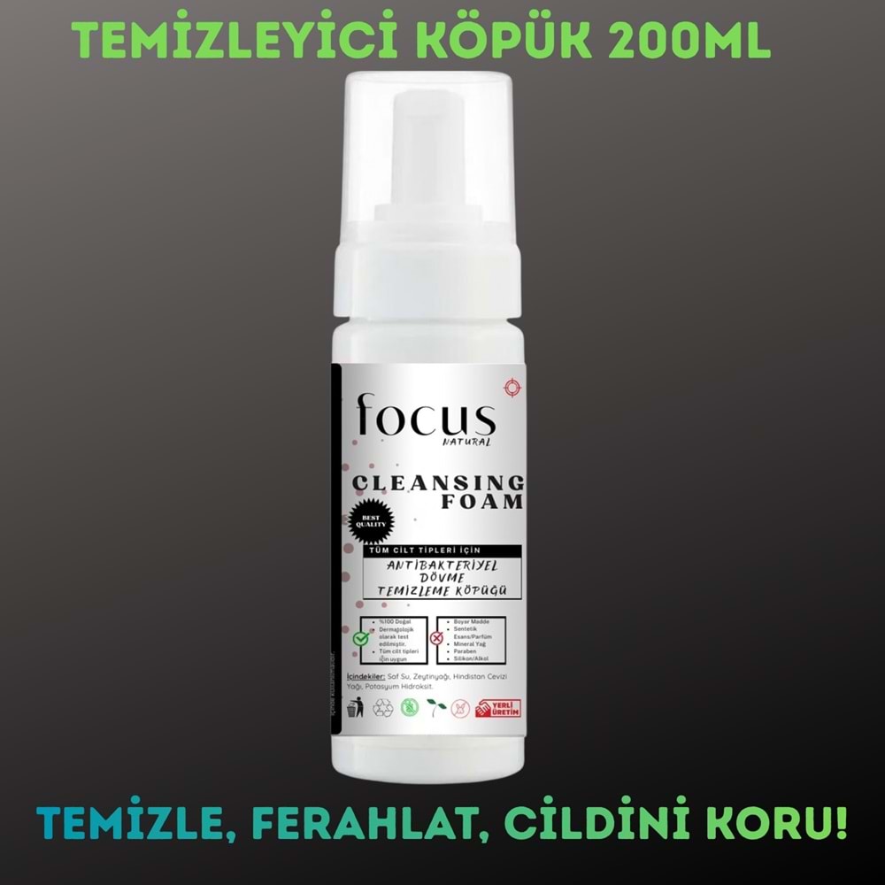 FOCUS Cleansing Foam Temizleyici Köpük