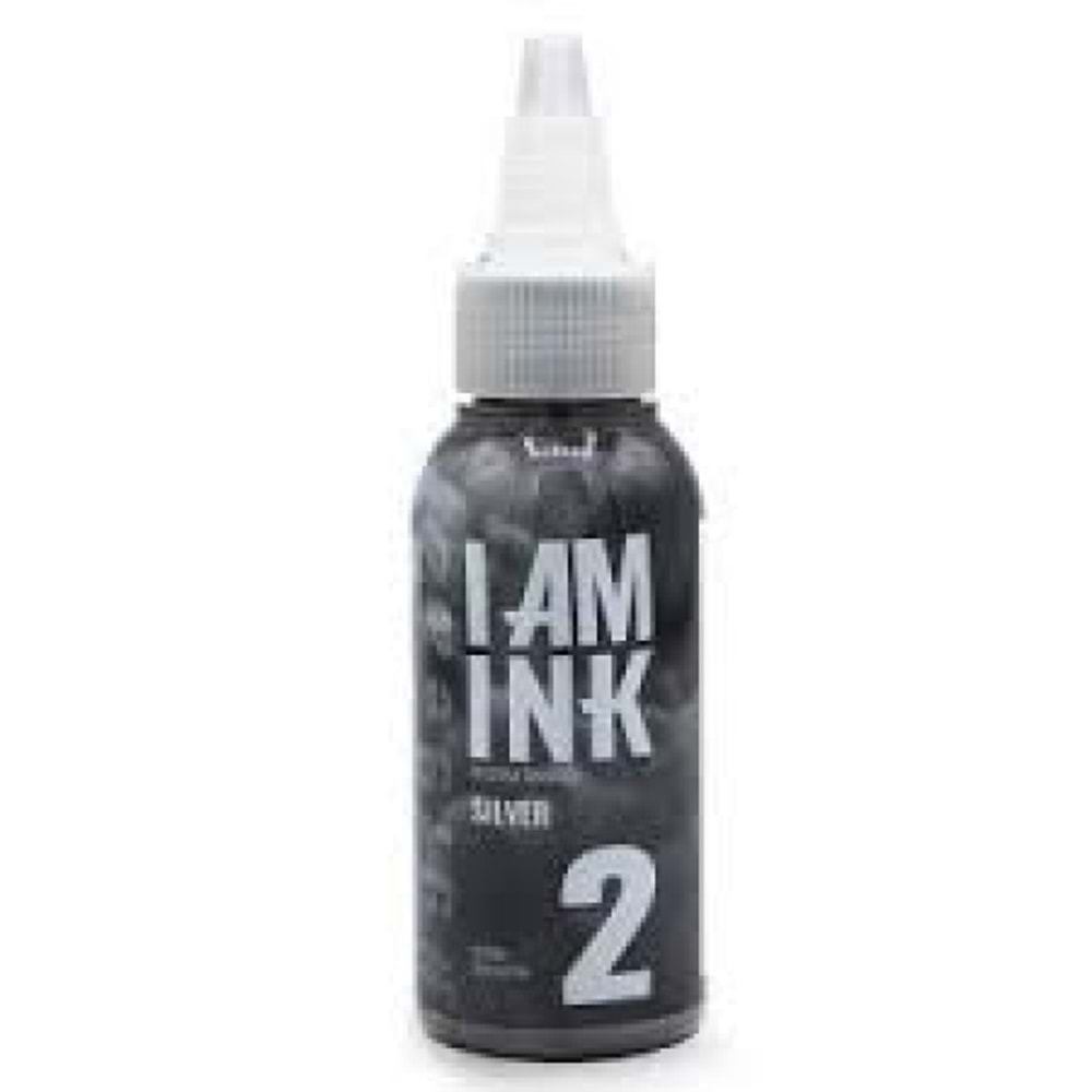 I AM INK 2 SILVER MEDIUM GREY 50 ml