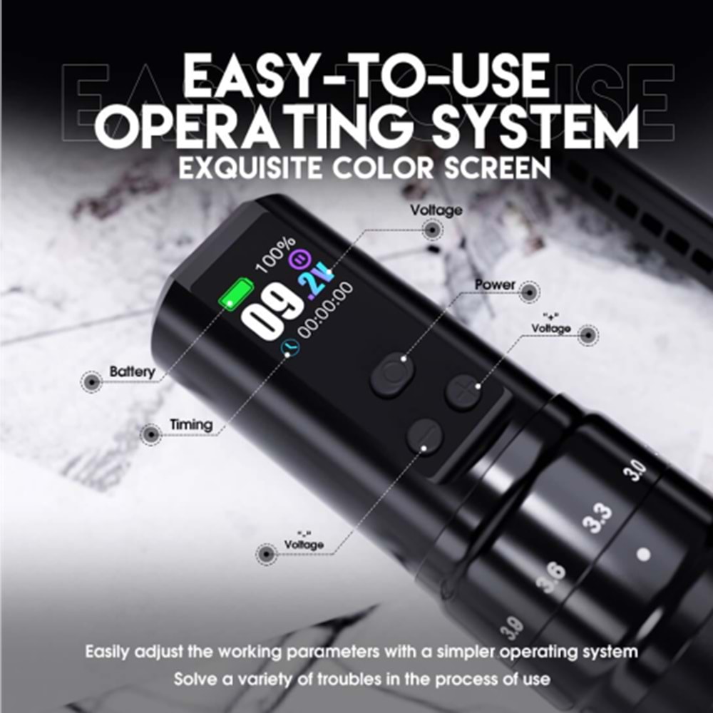 MAST FOLD 2 PRO - 2.4-4.2 STROKE TEK BATARYALI