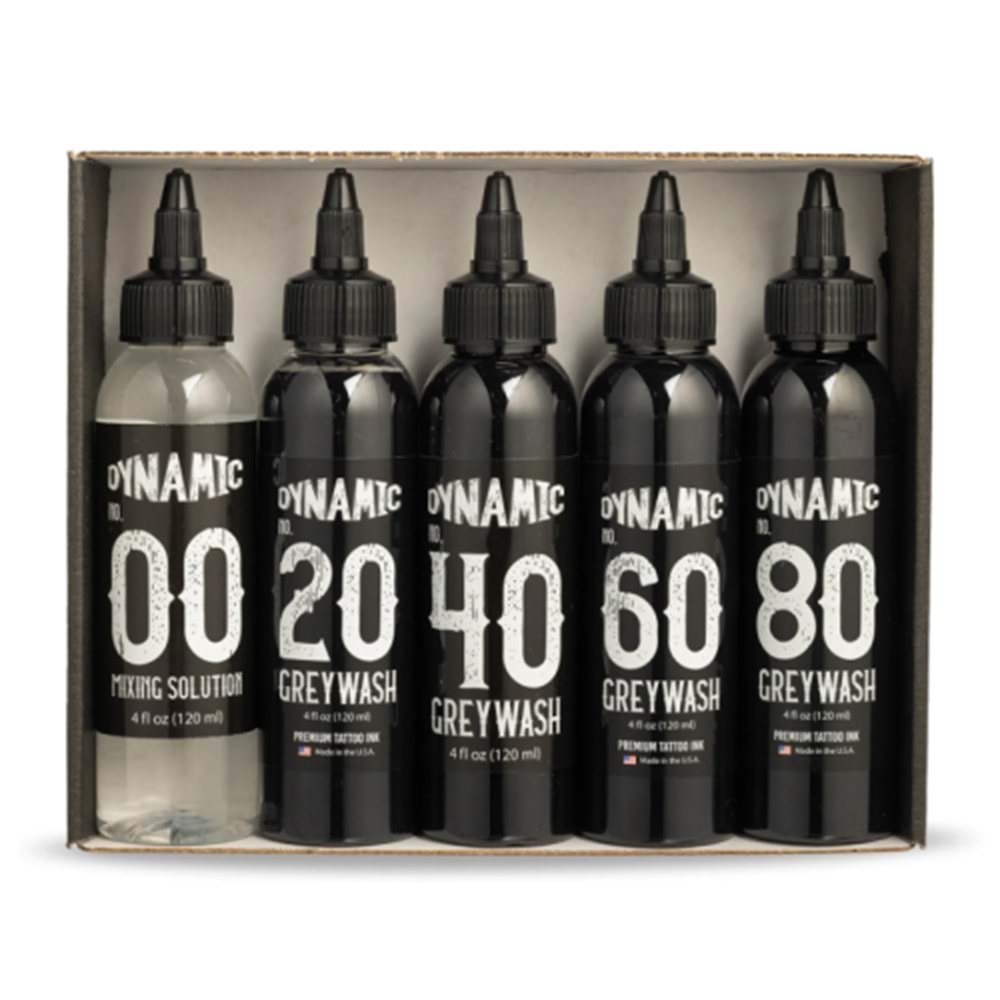 DYNAMIC GREYWASH SET + 4 oz SOLUTION