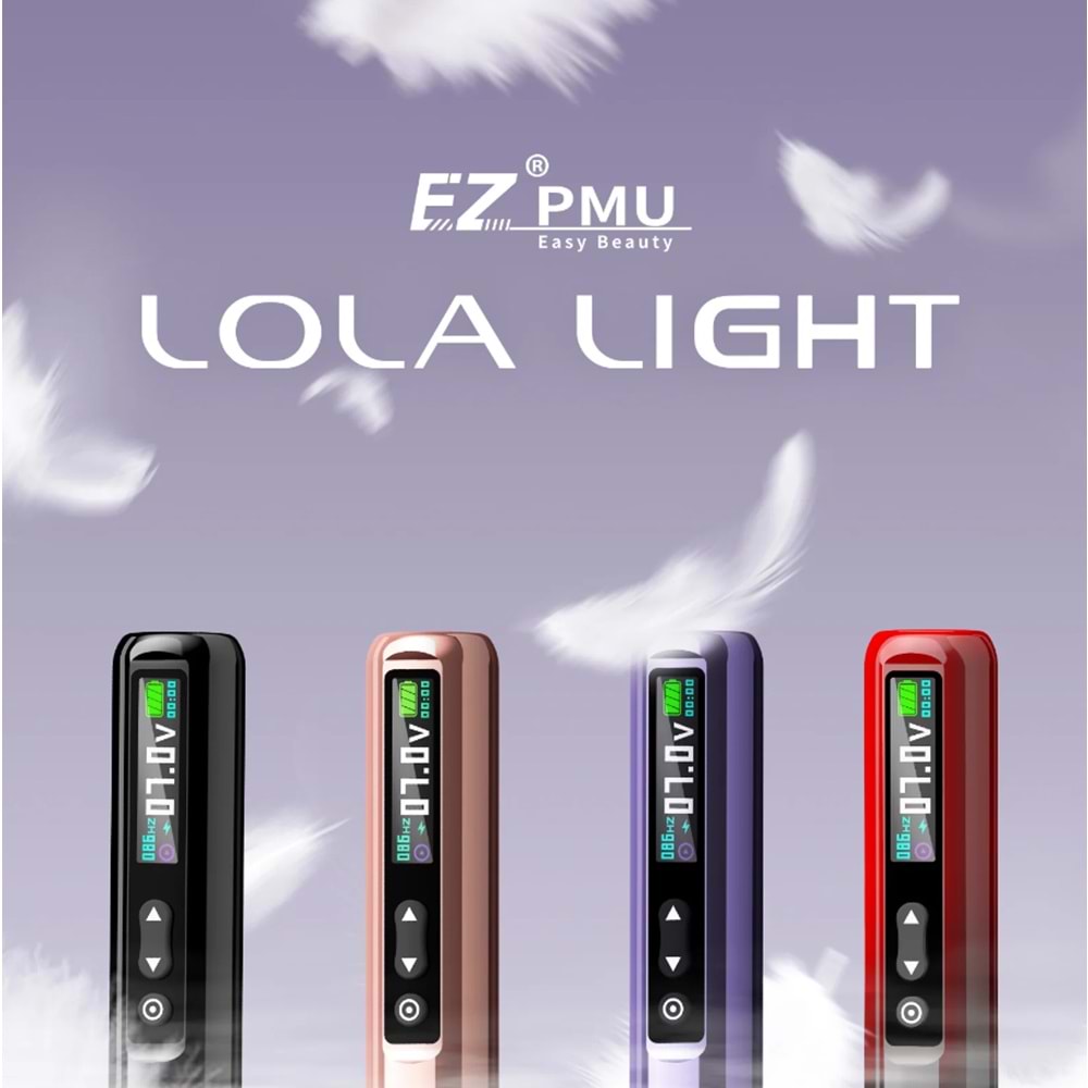 EZ LOLA LIGHT 2.8 STROKE PURPLE WIRELESS PMU MACHINE