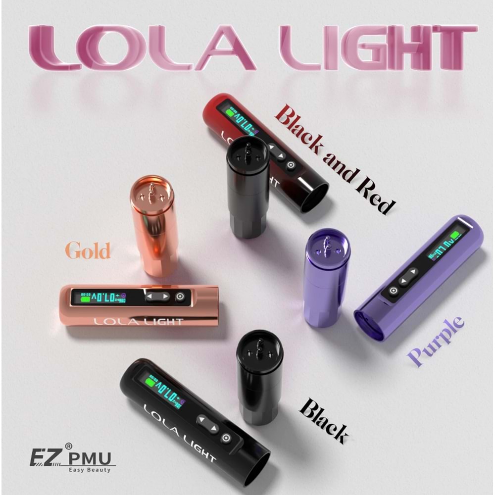 EZ LOLA LIGHT 2.8 STROKE RED WIRELESS PMU MACHINE