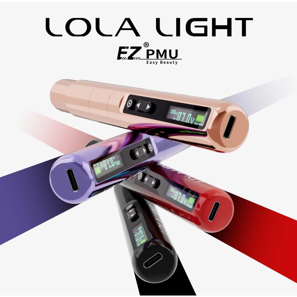 EZ LOLA LIGHT 2.8 STROKE RED WIRELESS PMU MACHINE