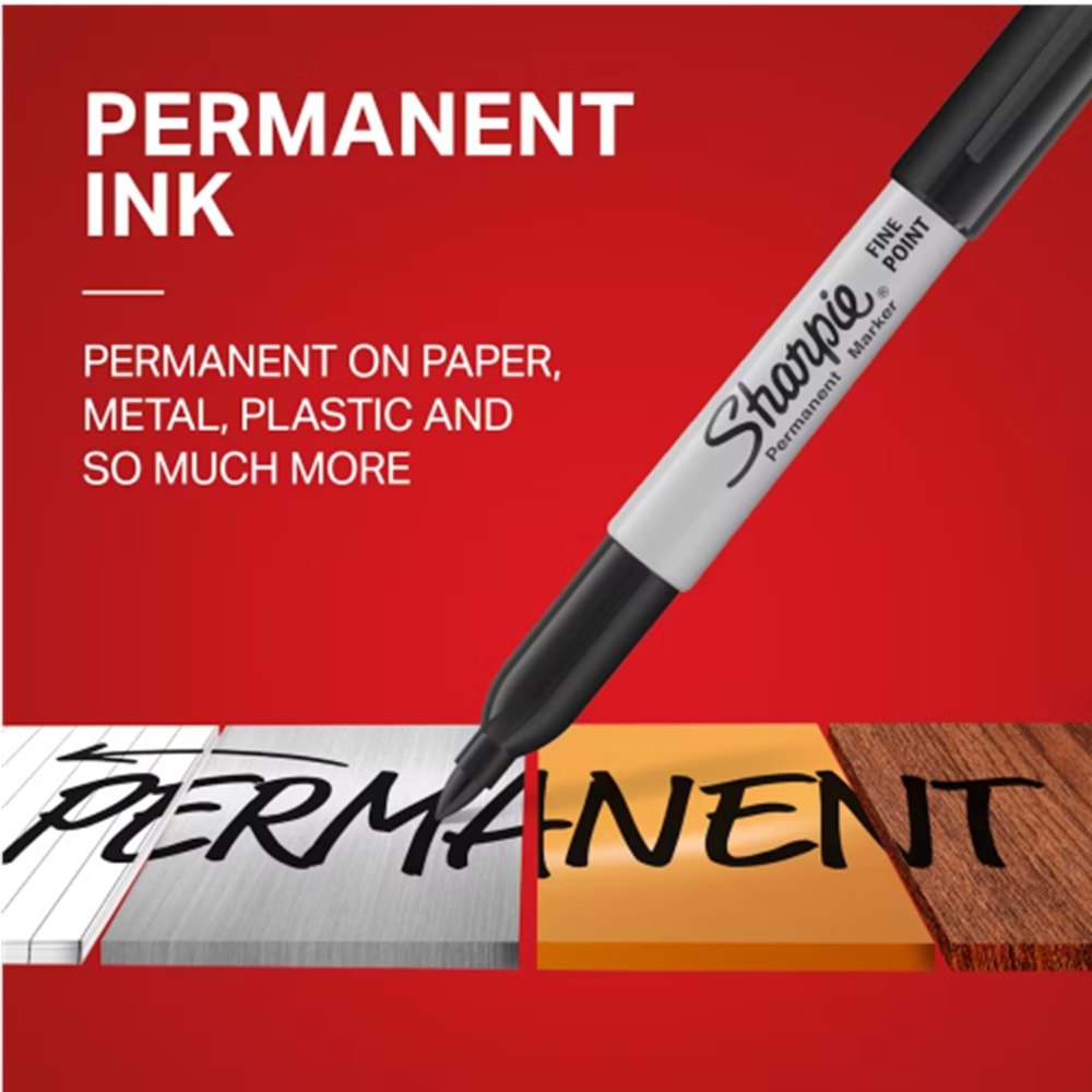 SHARPIE FINE SİYAH UÇLU ÇİZİM KALEMİ