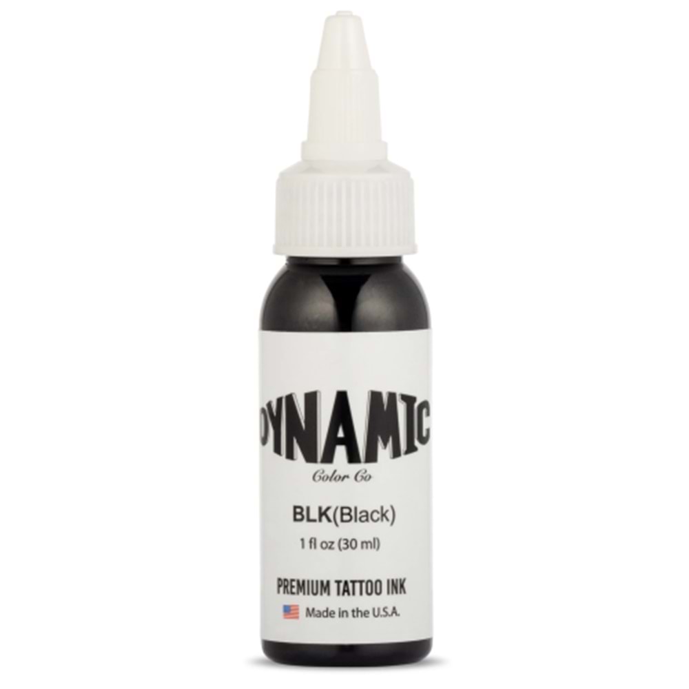 DYNAMIC BLACK (Siyah Boya) 1 oz 30ML