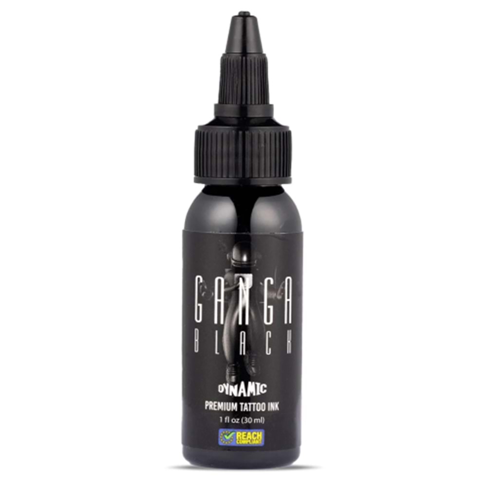 DYNAMIC GANGA BLACK (Siyah Boya) 1 oz