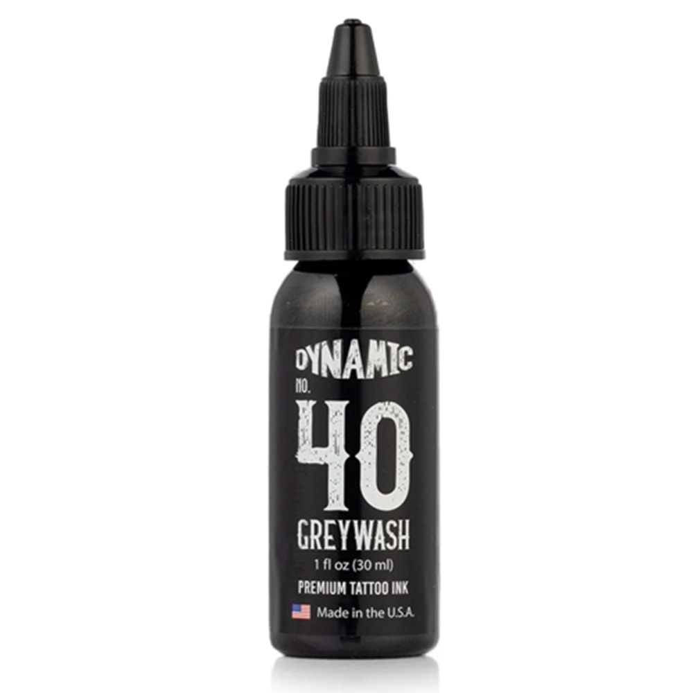 DYNAMIC GREYWASH (Siyah Boya) #40 1 oz