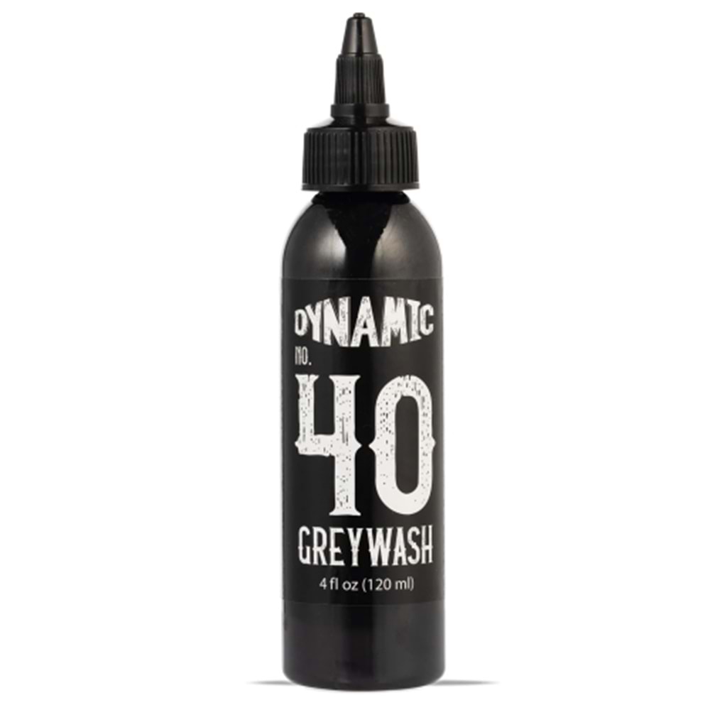 DYNAMIC GREYWASH (Siyah Boya) #40 4 oz
