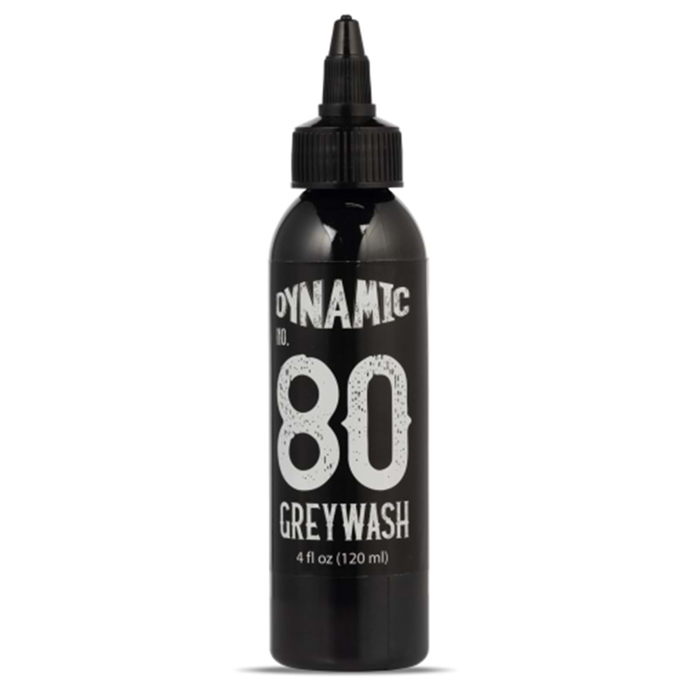 DYNAMIC GREYWASH (Siyah Boya) #80 4 oz