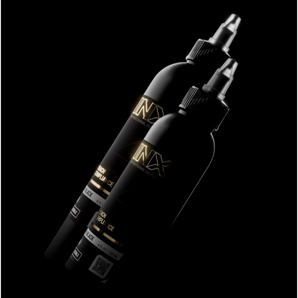 KWADRON INX BLACK (Siyah Boya) 4 oz