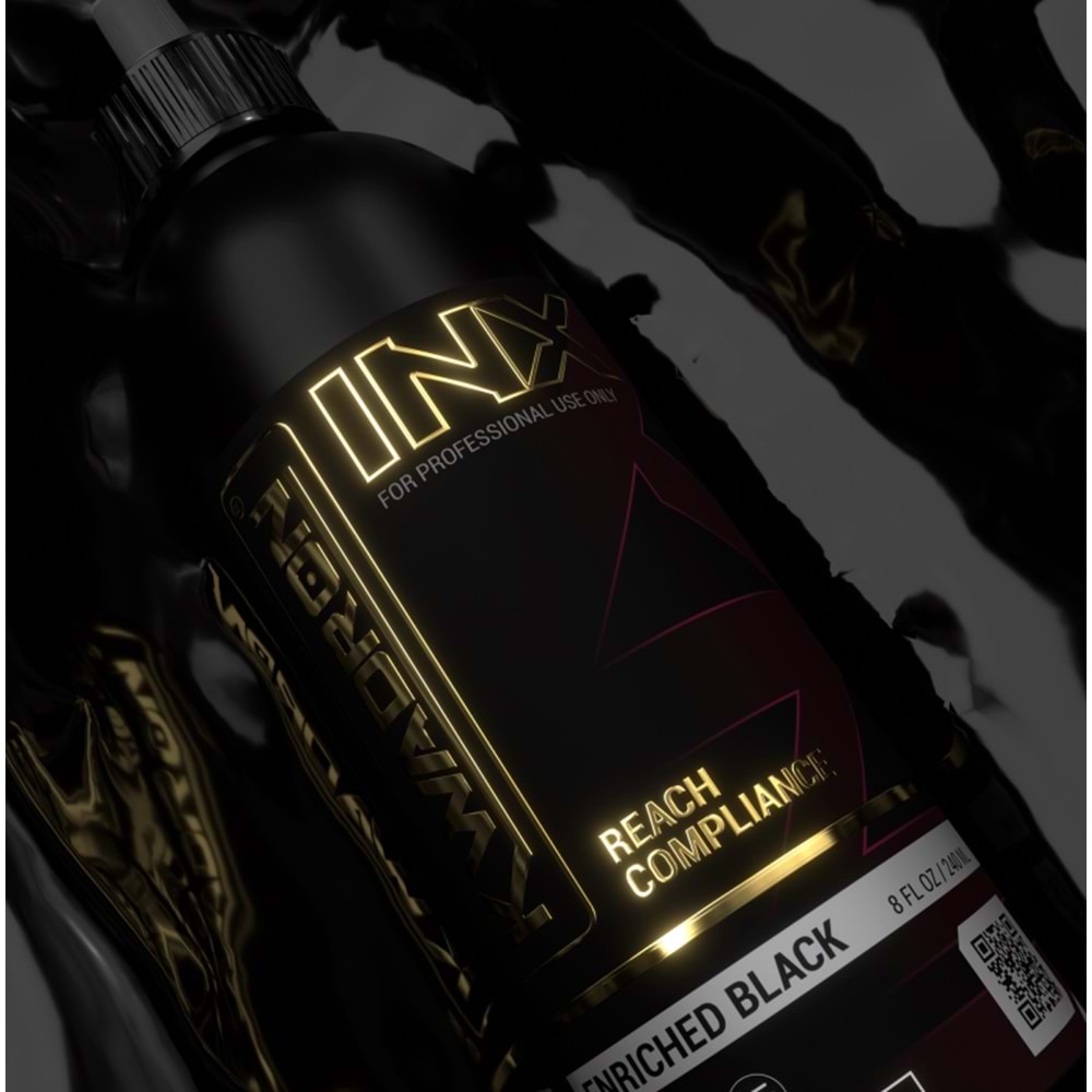 KWADRON INX BLACK (Siyah Boya) 4 oz
