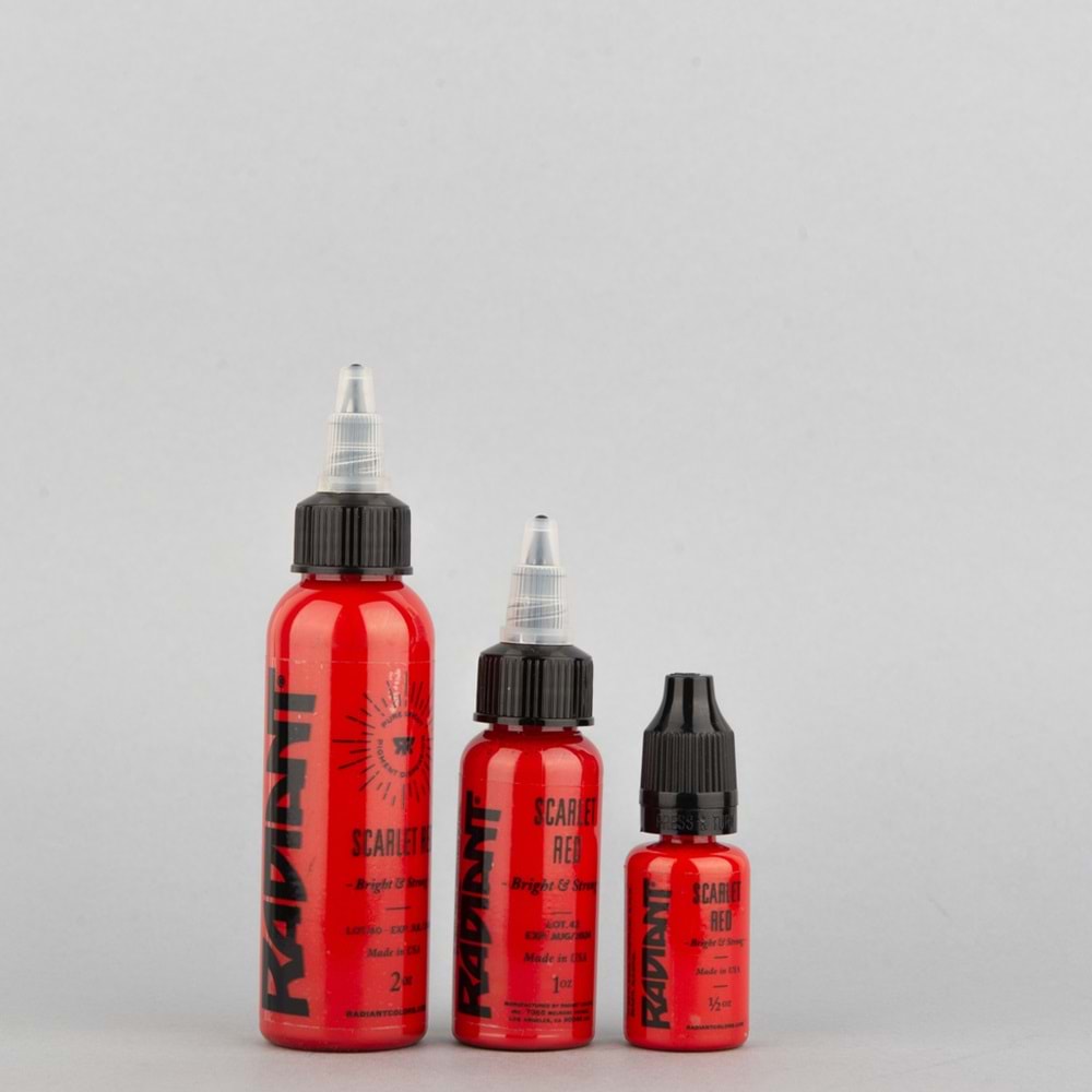 RADIANT SCARLET RED 1/2 OZ (15ml) Dövme Boyası
