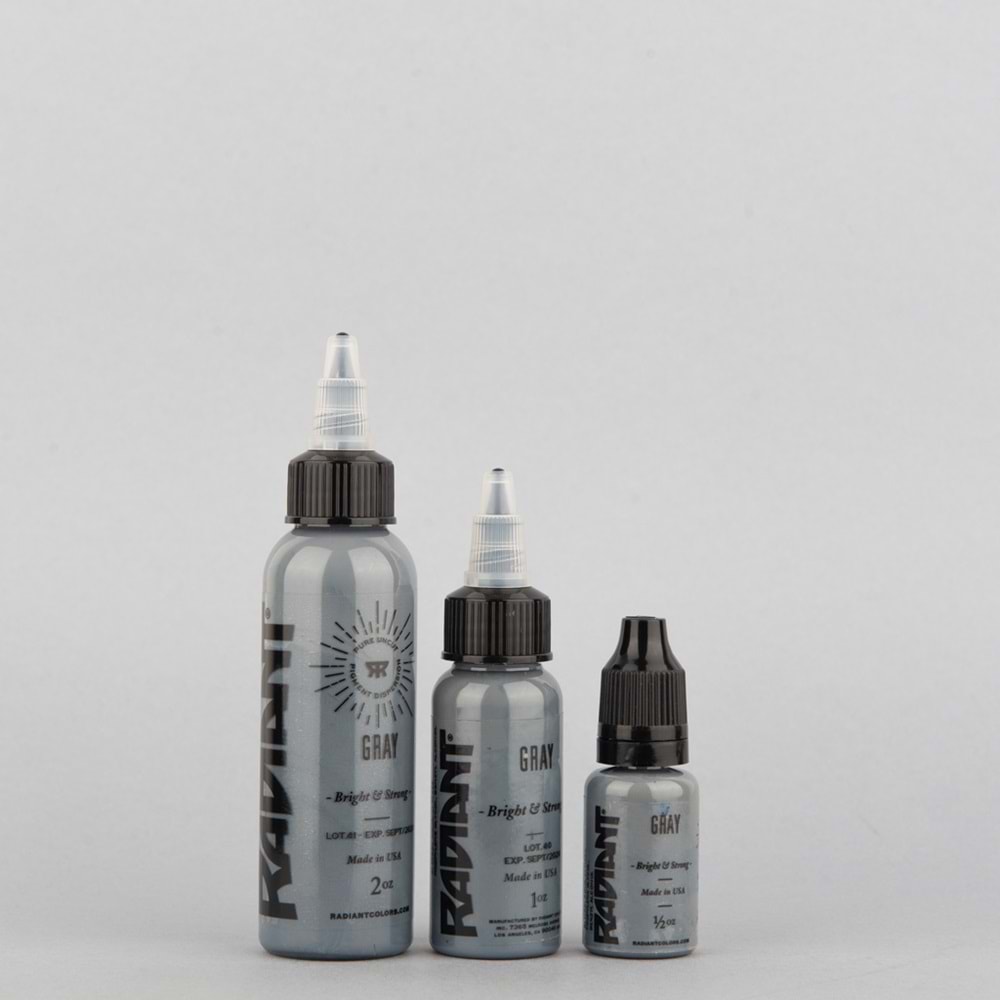 RADIANT GRAY 1 OZ (30ml) Dövme Boyası