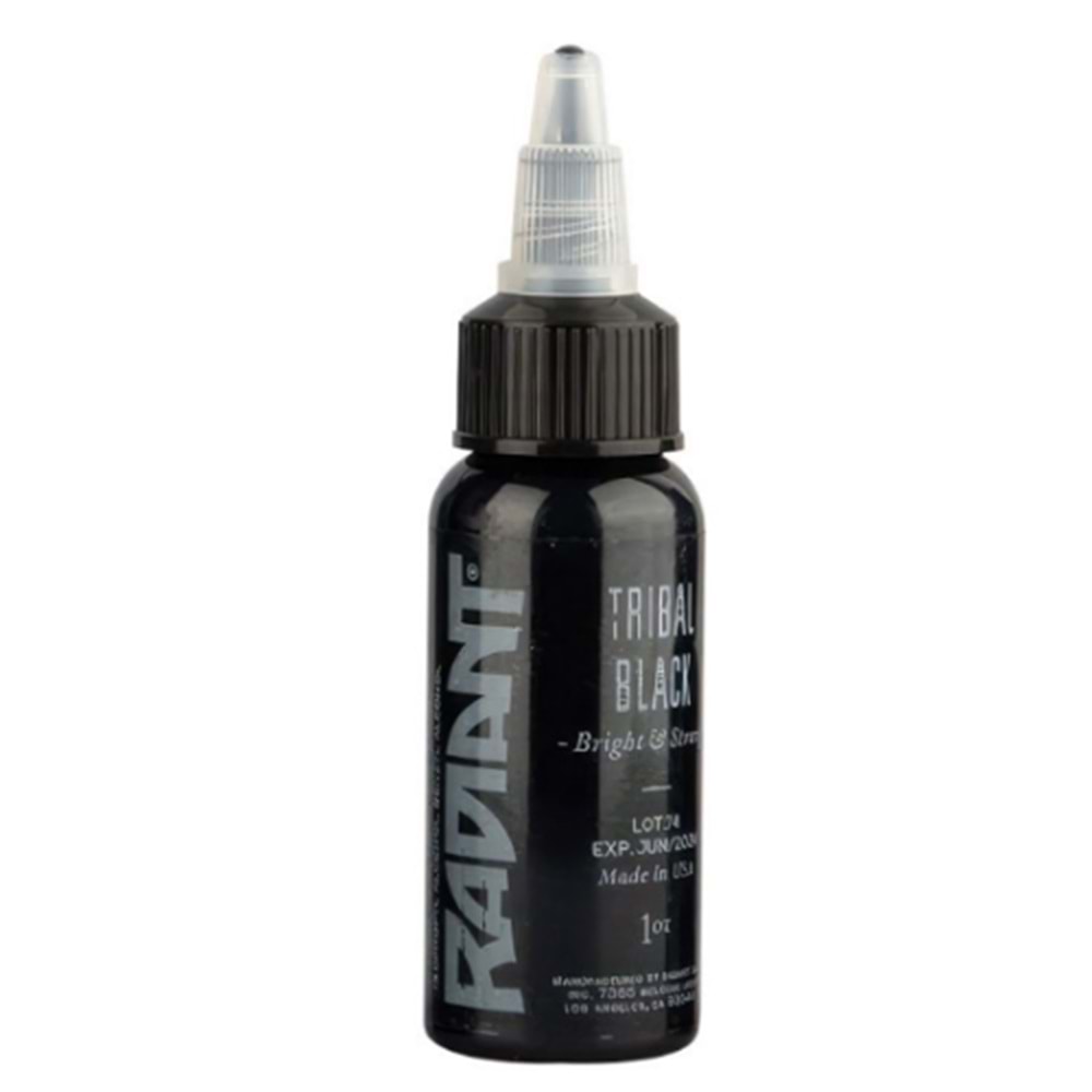 Radiant Tribal Black 1 OZ (30ml.) Dövme Boyası