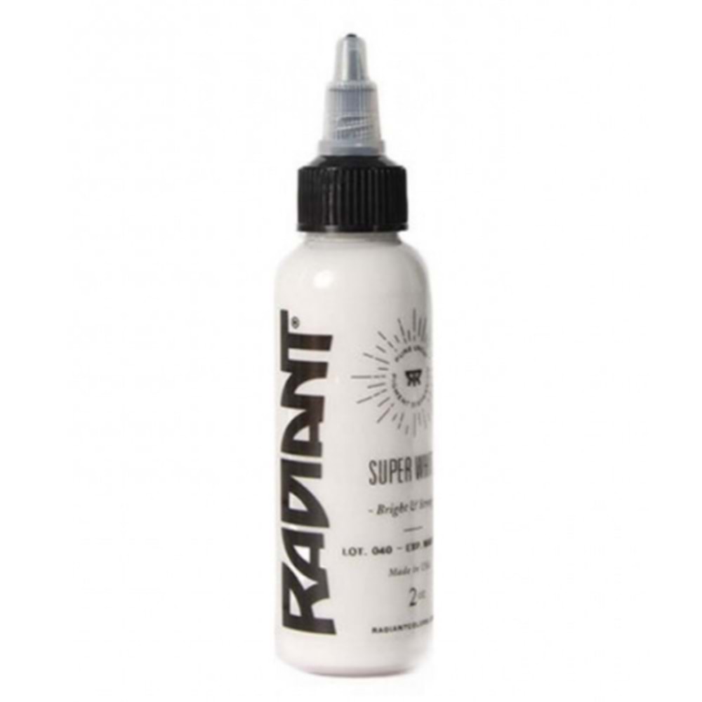 Radiant Super White 2 OZ (60ml.) Dövme Boyası