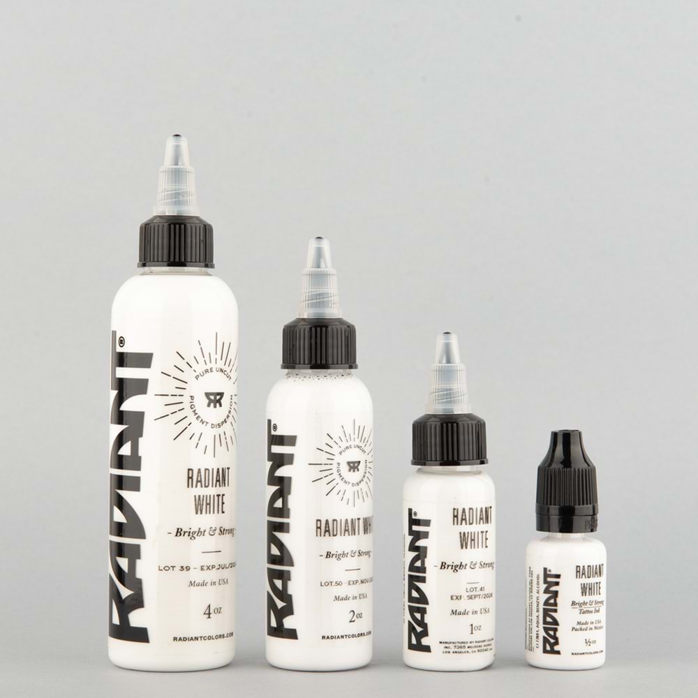 RADIANT RADIANT WHITE 1 OZ (30ml) Dövme Boyası