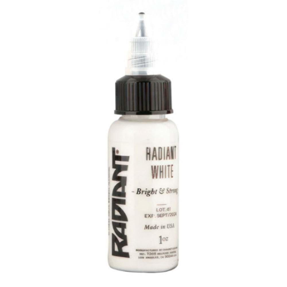 Radiant Radiant White 1 OZ (30ml.) Dövme Boyası