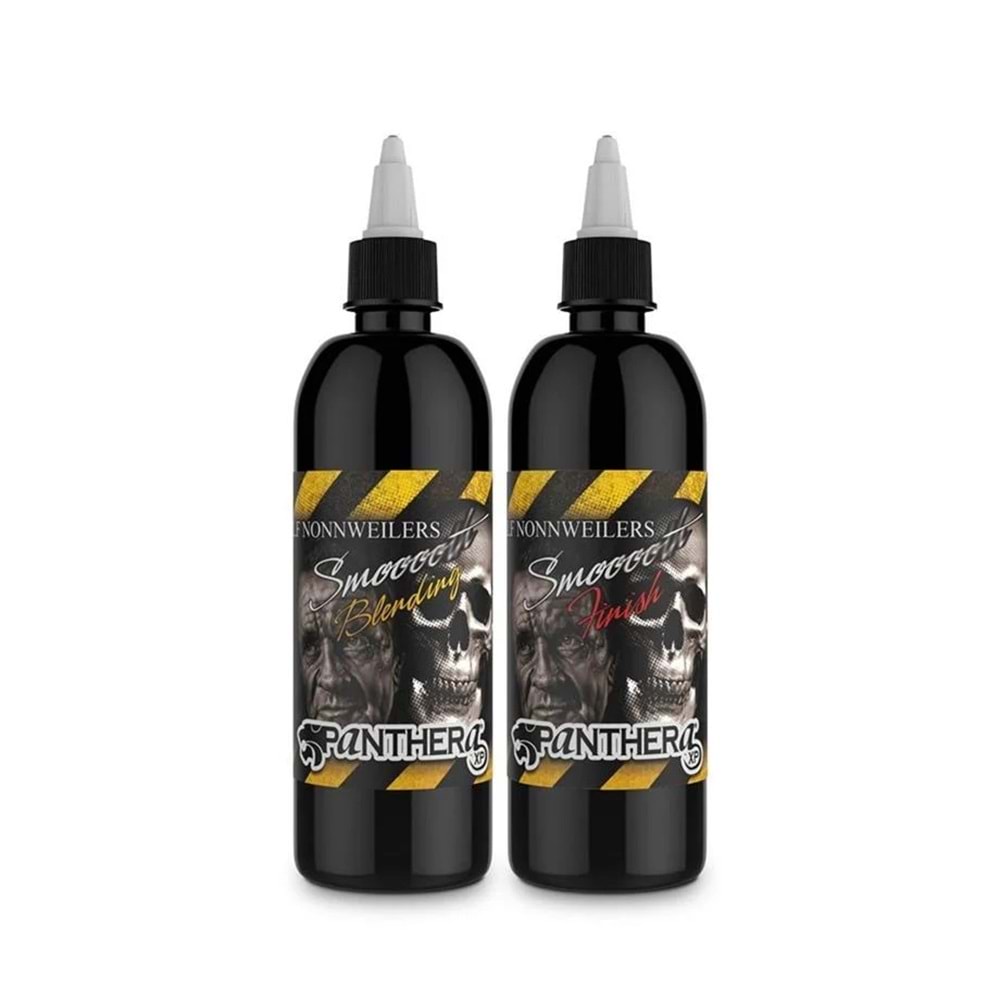 PANTHERA SET- RALF NONNWEILER SMOOTH BLENDING/SMOOTH FINISH 2 x 5 OZ (150ml) Dövme Boyası