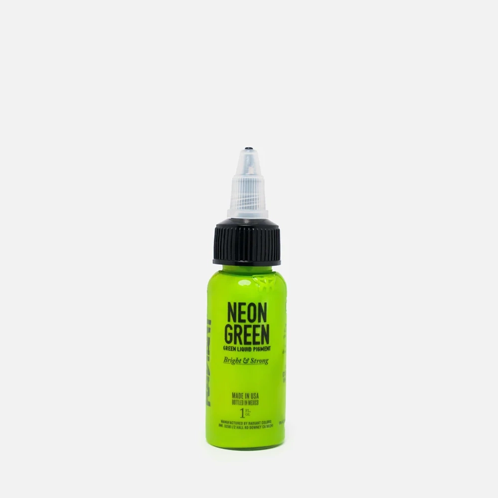 RADIANT NEON GREEN 1 OZ (15ml.) Dövme Boyası