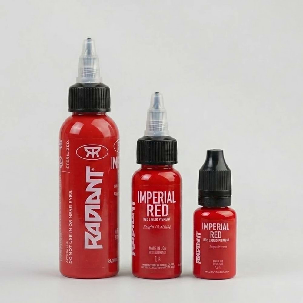 RADIANT IMPERIAL RED 1/2 OZ (30ml) Dövme Boyası
