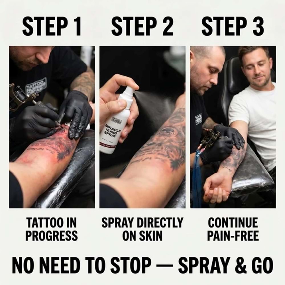 MIRACLE NUMB SPRAY 30 ml/1 fl.oz