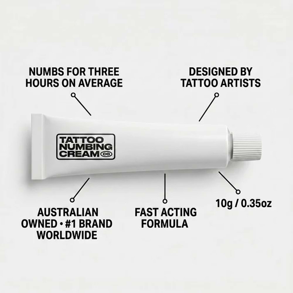 SIGNATURE TATTOO NUMBING CREAM 10 gr/0.35 oz