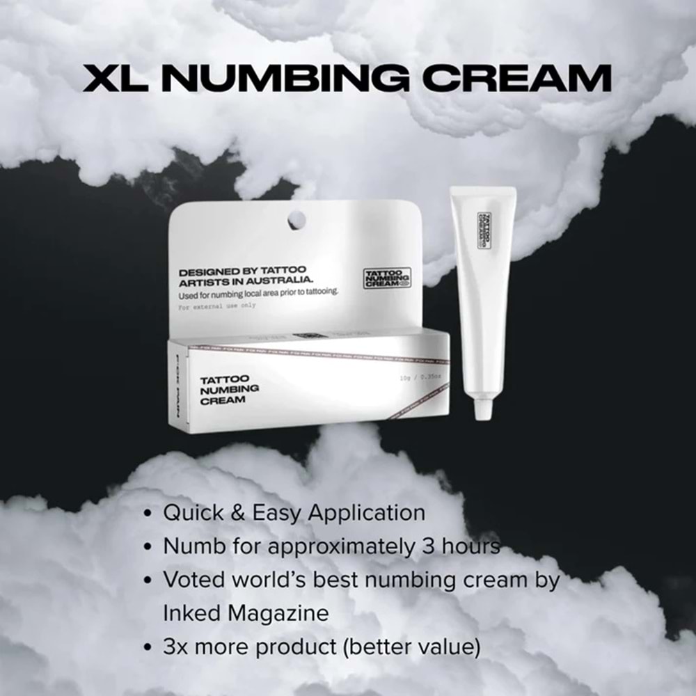 XL SIGNATURE TATTOO NUMBING CREAM 30 gr/1 oz