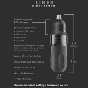 BISHOP POWER WAND 5.0 STROKE - LINER FULL SET