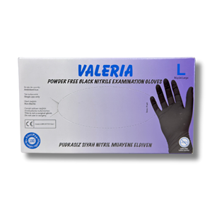 VALERIA LARGE NİTRİL SİYAH DÖVME ELDİVENİ
