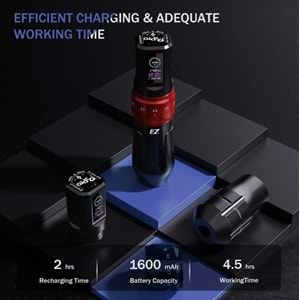 EZ P3 PRO EXTRA POWER MATTE BLACK 2.0-4.2 STROKE 2 PIL
