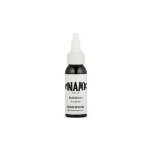 DYNAMIC BLACK (Siyah Boya) 1 oz 30ML