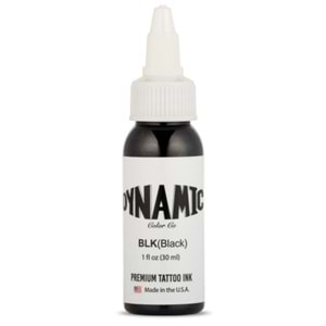 DYNAMIC BLACK (Siyah Boya) 1 oz 30ML