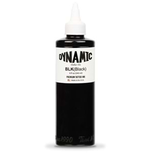 DYNAMIC BLACK (Siyah Boya) 8 oz