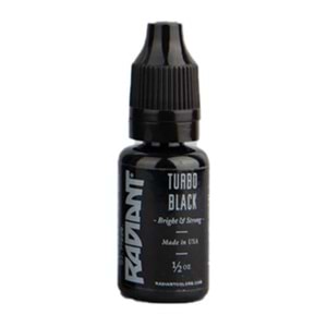 Radiant Turbo Black 1/2 OZ (15ml.) Dövme Boyası
