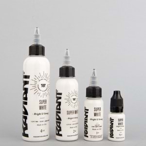 RADIANT SUPER WHITE 2 OZ (60ml) Dövme Boyası