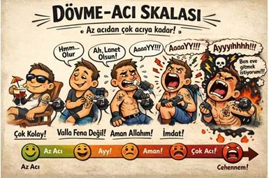 Dövme Acı Haritası: Dövme Nerede Daha Çok Acır?