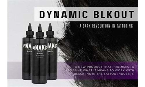 Dynamic BLK Out Tattoo Mürekkebi – 8 oz. Şimdi Deneme Fiyatıyla Alcatraz Tattoo Supply da!