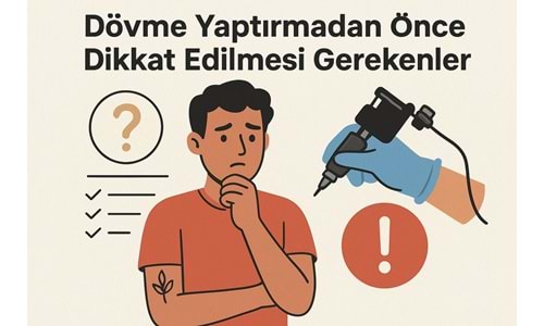 Dövme Yaptırmadan Önce Dikkat Edilmesi Gerekenler