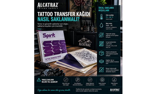 Tattoo Transfer Kağıdı Nasıl Saklanmalı?