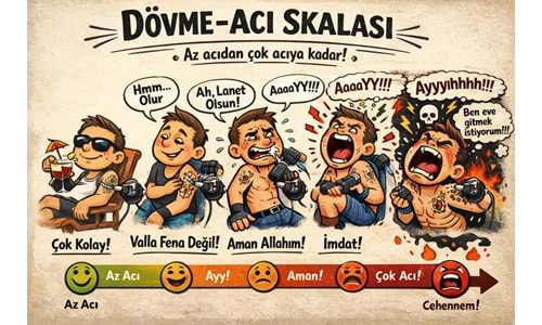 Dövme Acı Haritası: Dövme Nerede Daha Çok Acır?