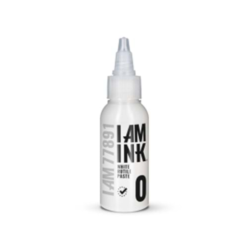 I AM INK 0 WHITE RUTILE PASTE 50 ml