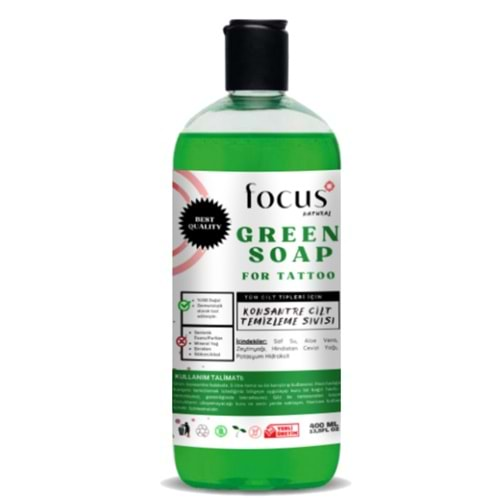 FOCUS GREEN SOAP KONSANTRE CILT TEMIZLEME SOLISYONU