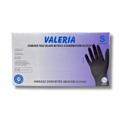 VALERIA SMALL NİTRİL SİYAH DÖVME ELDİVENİ