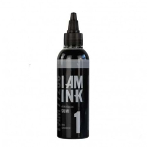 I AM INK 1 SUMI (Siyah Boya) 100ml