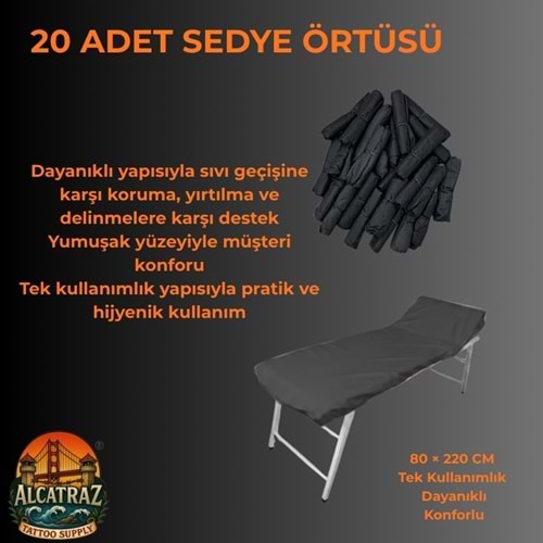 SEDYE ÖRTÜSÜ 20 ADET