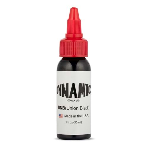 DYNAMIC UNION BLACK 1 oz (SIYAH BOYA)