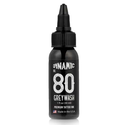 DYNAMIC GREYWASH (Siyah Boya) #80 1 oz