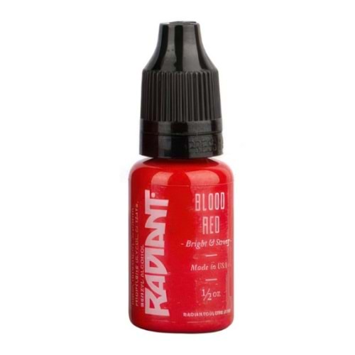 Radiant Blood Red 1/2 OZ (15ml.) Dövme Boyası