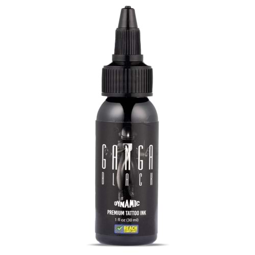 DYNAMIC GANGA BLACK (Siyah Boya) 1 oz
