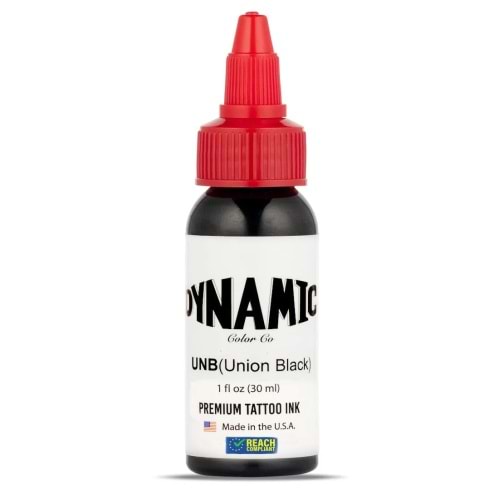 DYNAMIC UNION BLACK 1 oz (SIYAH BOYA)